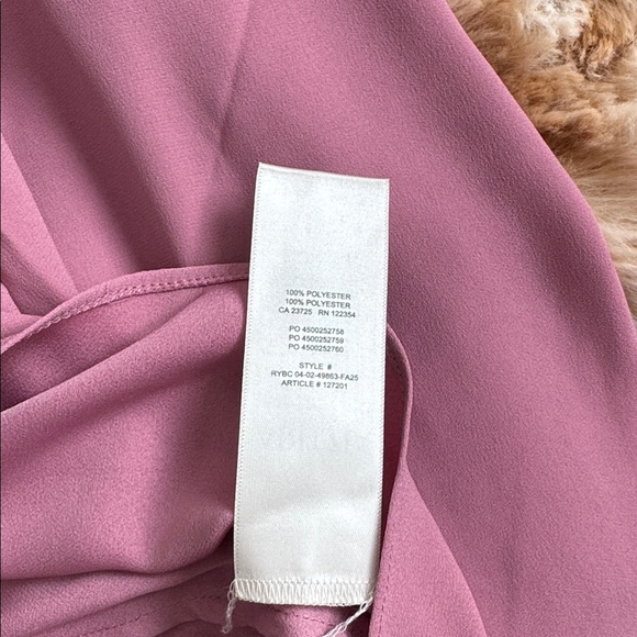 Wilfred ARITZIA Pink Mauve Button-Up Blouse - Picture 4 of 5